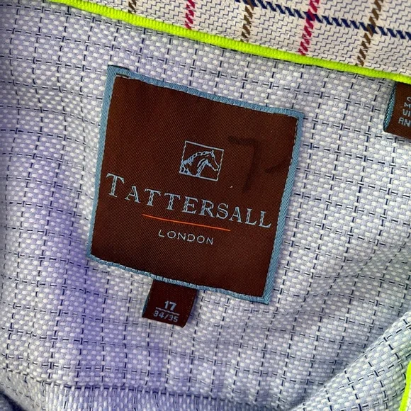 TATTERSALL- 100% cotton button down - Picture 4 of 8